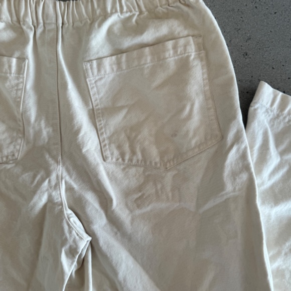 IJJI White Canvas Pants - Picture 6 of 12